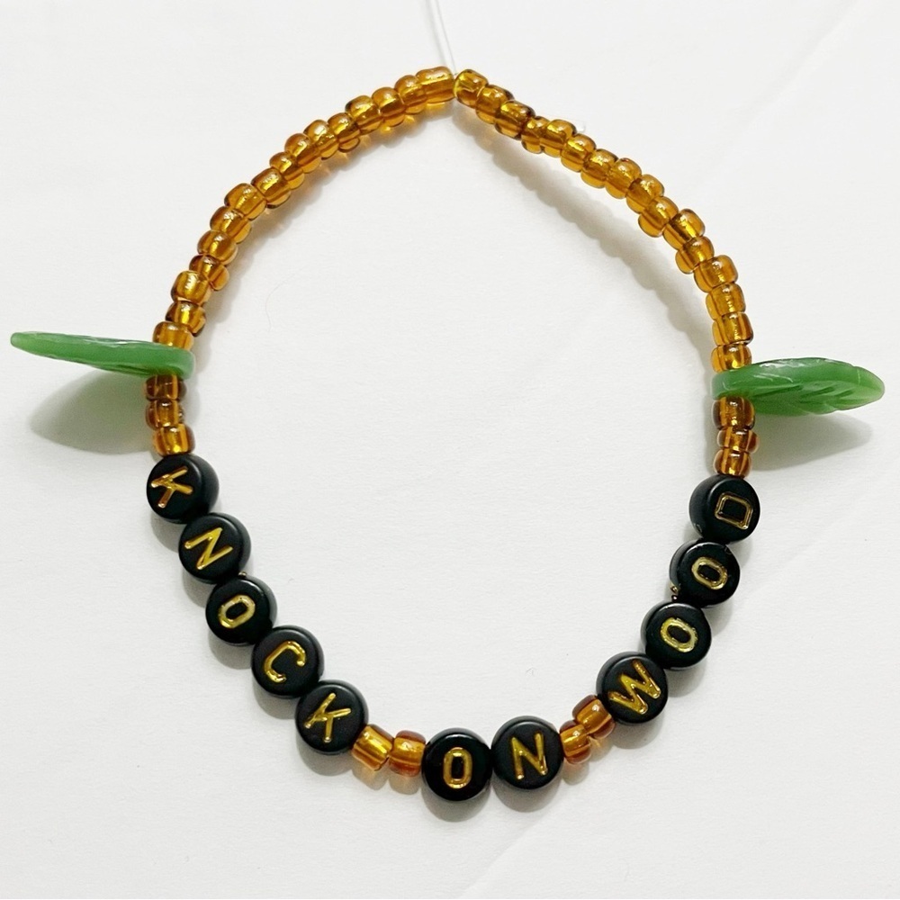 Taylor Swift Friendship Bracelet Knock On Wood from Wood
